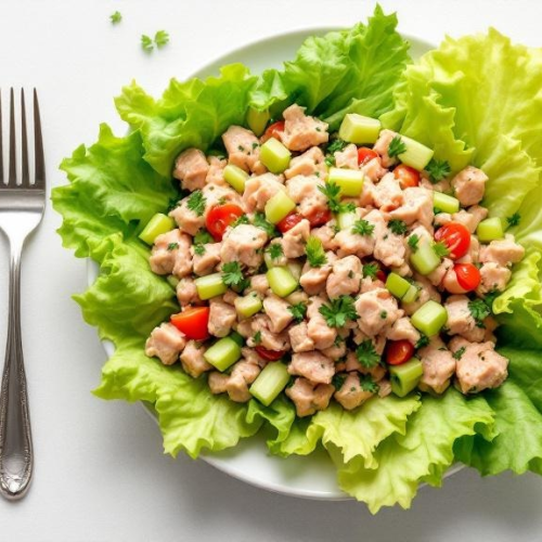 Crunchy Tuna Salad Plate - Fresh Start 30: A Journey To Better Health